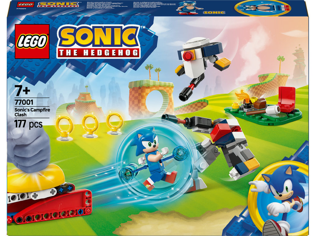 CONFRONTO NO ACAMPAMENTO LEGO SONIC