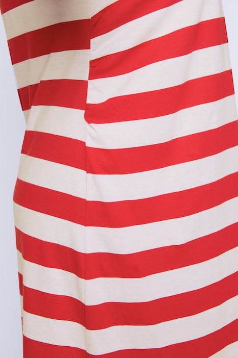 Bellieva Kleid, Jersey, Halbarm, seitliche Raffung, Biobaumwolle, GOTS