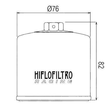 Filtre à huile HifloFiltro HF153RC Racing