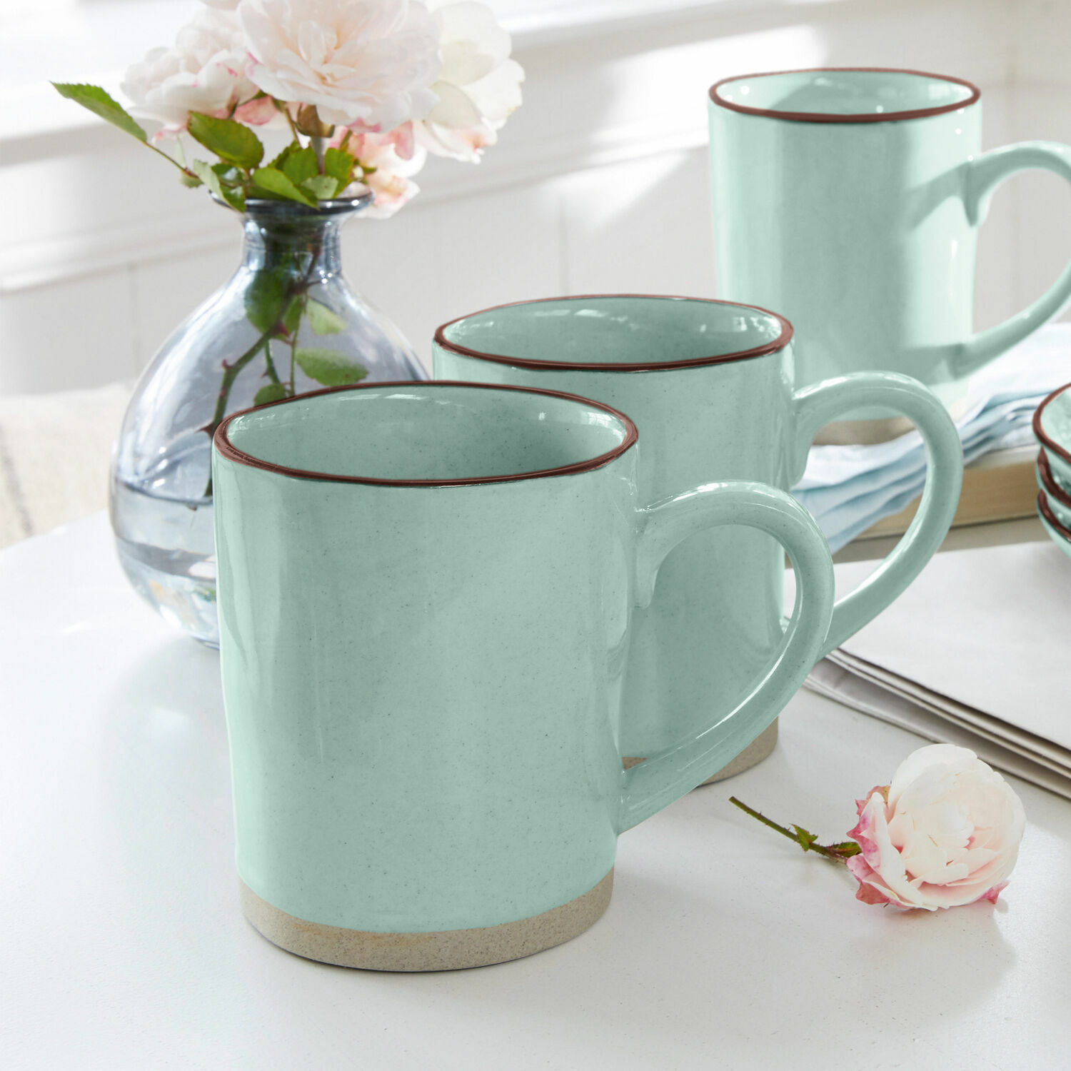 Tasse 6er Set Biarré türkis