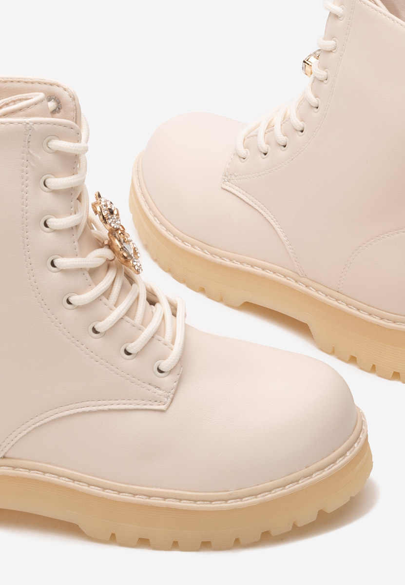 Bottines filles beige Jambuzzle