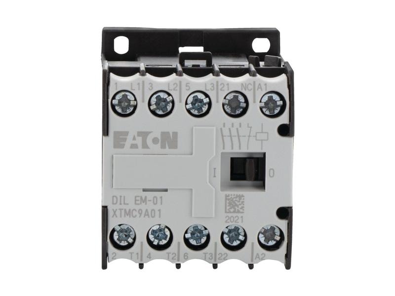 Eaton Schütze DILEM-01, 1Ö, 9 A 230 V, 3-Pol 9A Schütze für 230 V AC Steuerspannung