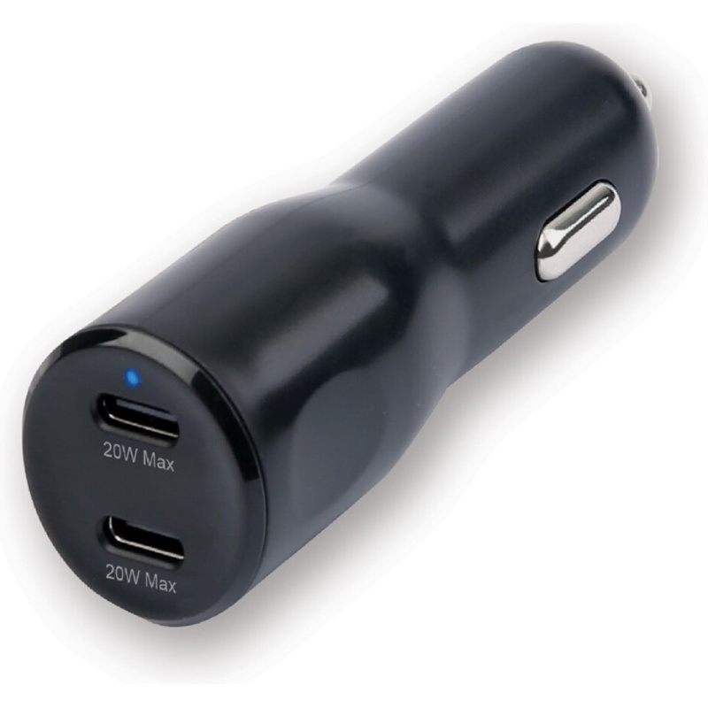 Accessoire téléphonie pour voiture Wefix Chargeur allume cigare 40w double USB-C