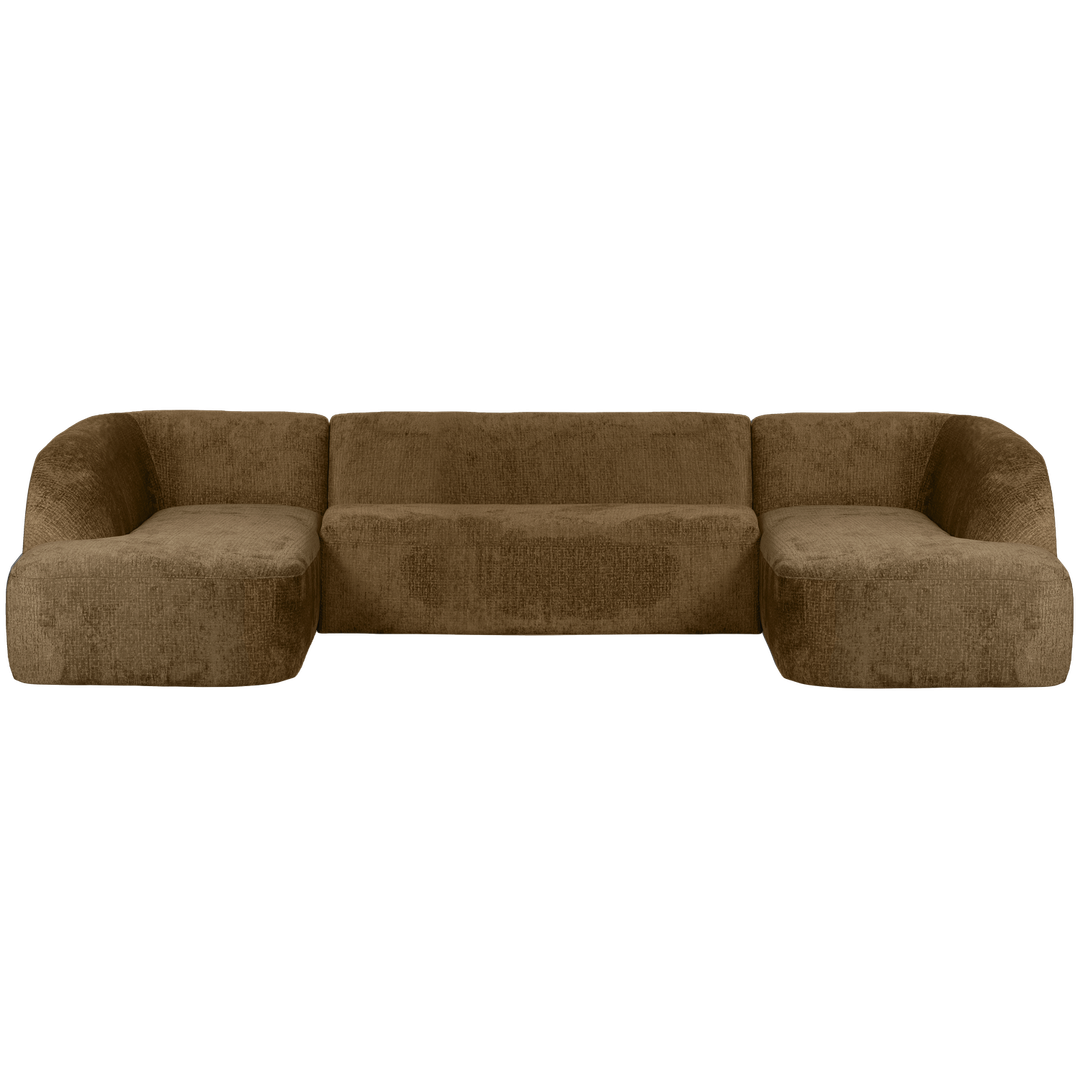 WOOOD Sloping Velvet U-bank