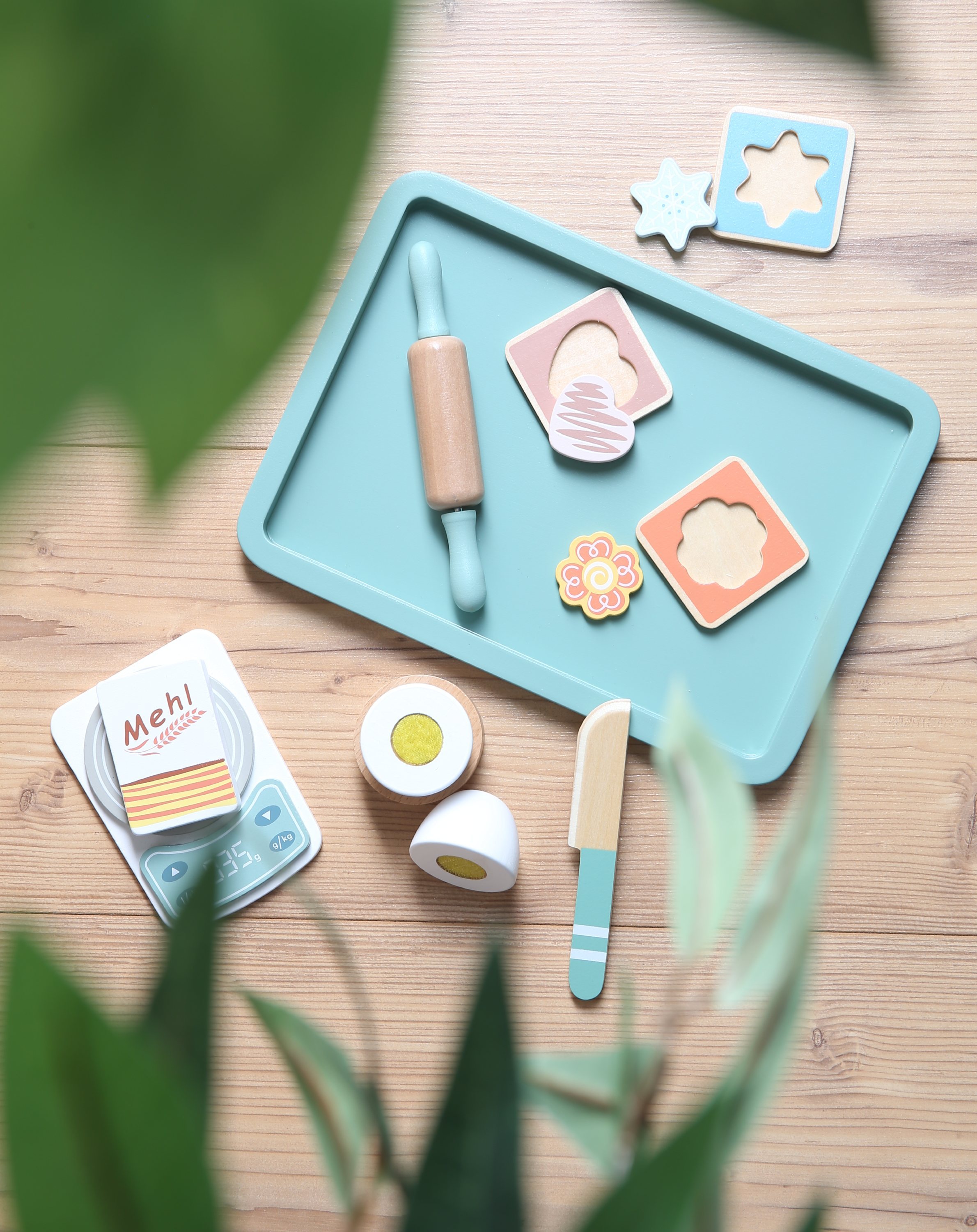 Backset BISCUITS 14-teilig aus Holz