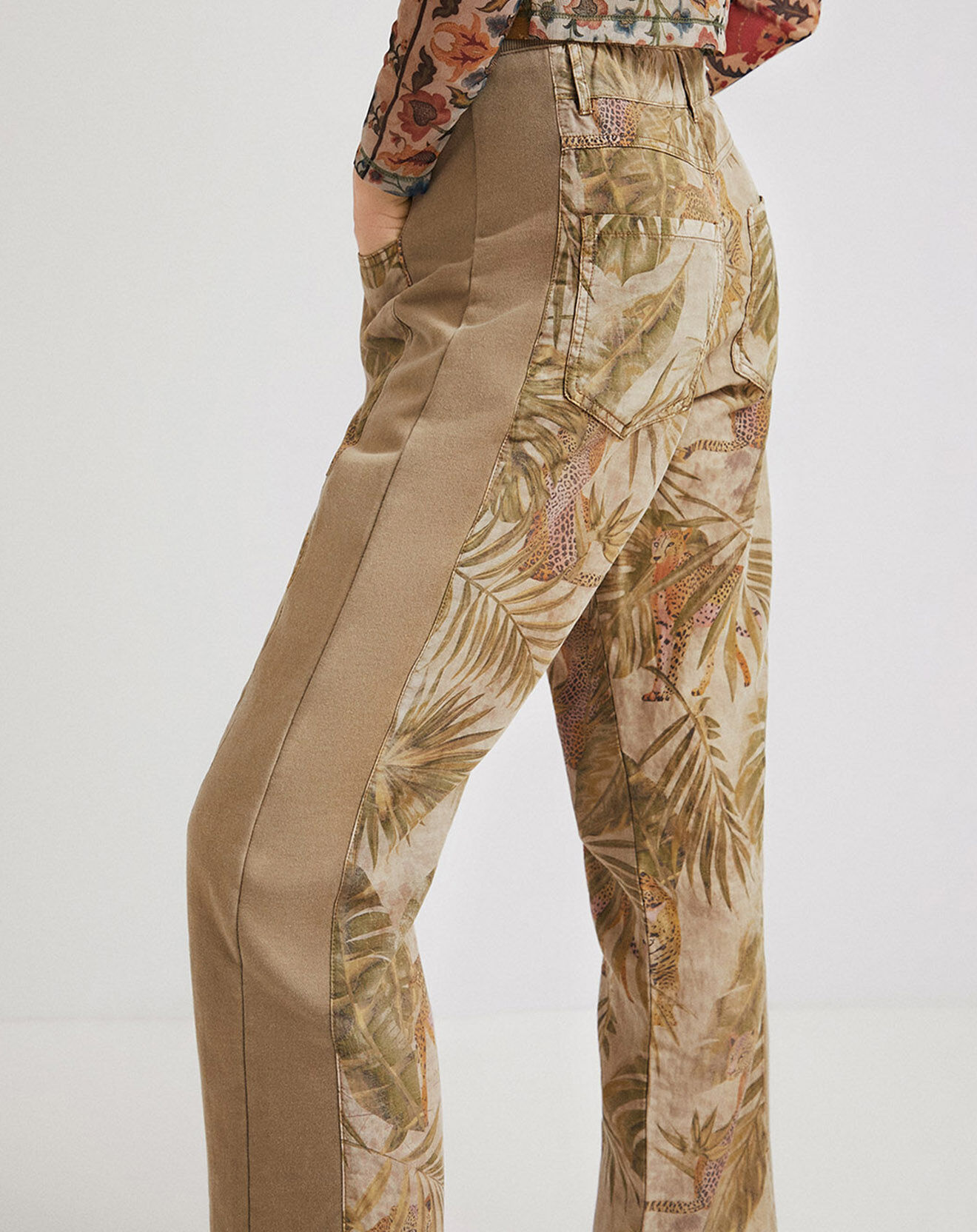 Desigual Pantalon Carla beige