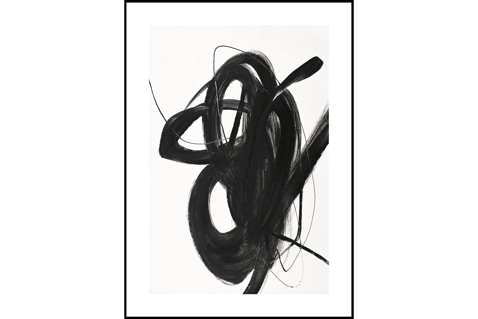 The Issue bilde Kunstprint 100x140 cm, med sort ramme