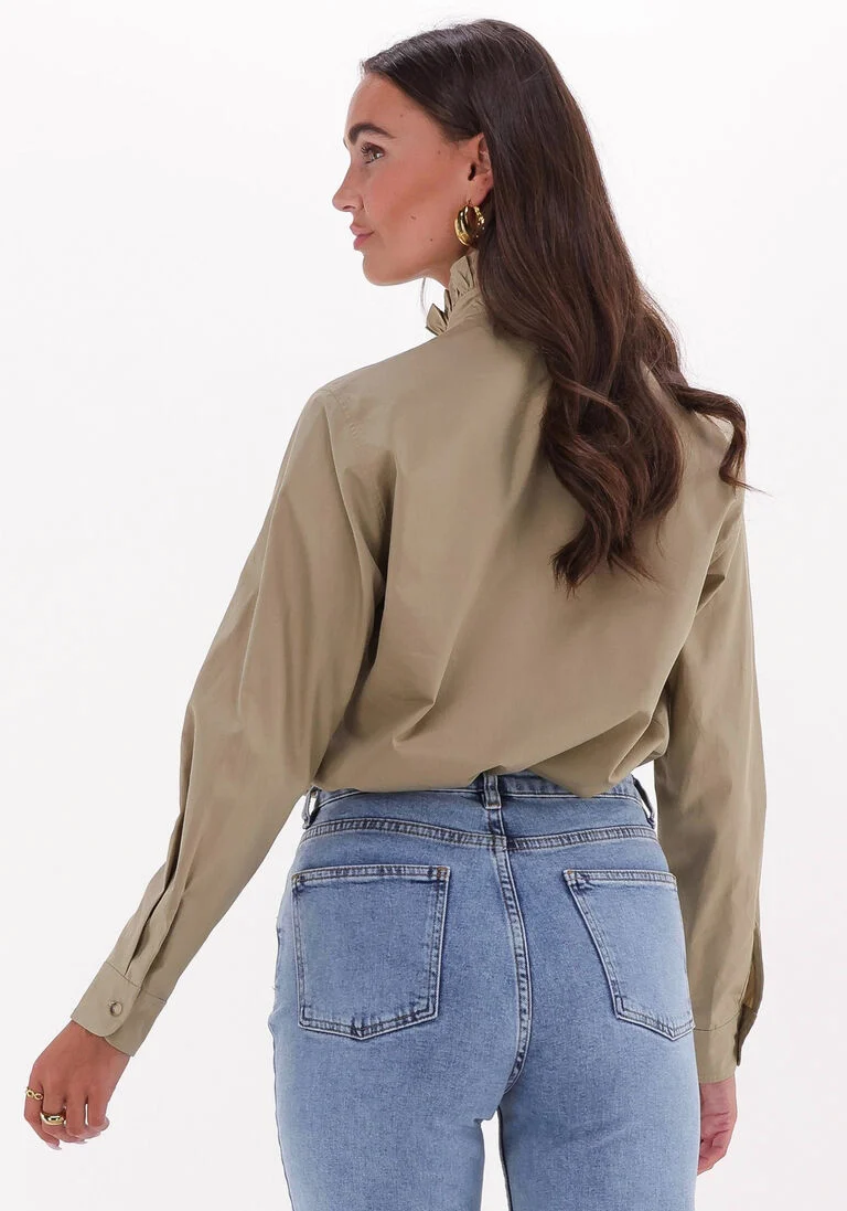 VANESSA BRUNO khaki vanessa bruno blouse sydney blouse
