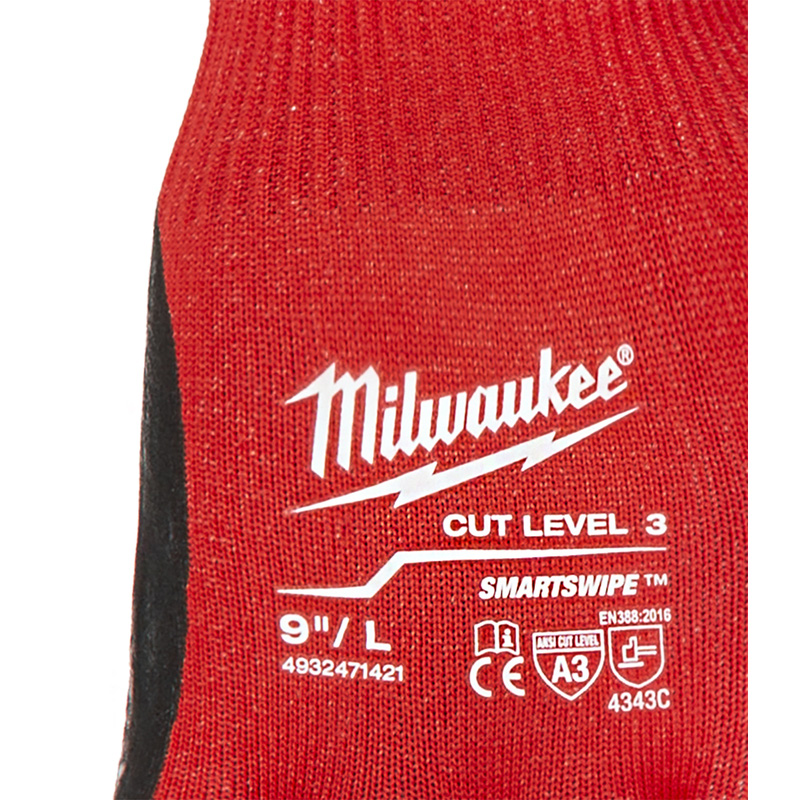 Milwaukee handschoenen snijklasse 3/C 9/L