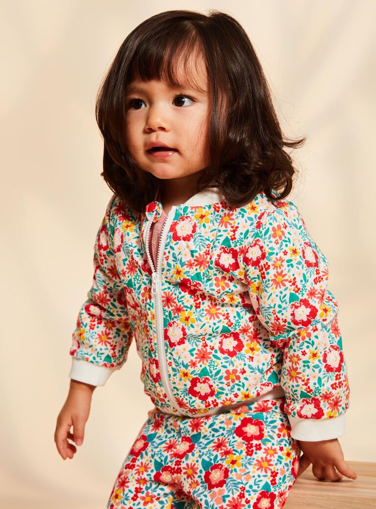 Imperméable rose ciré à capuche 3 en 1