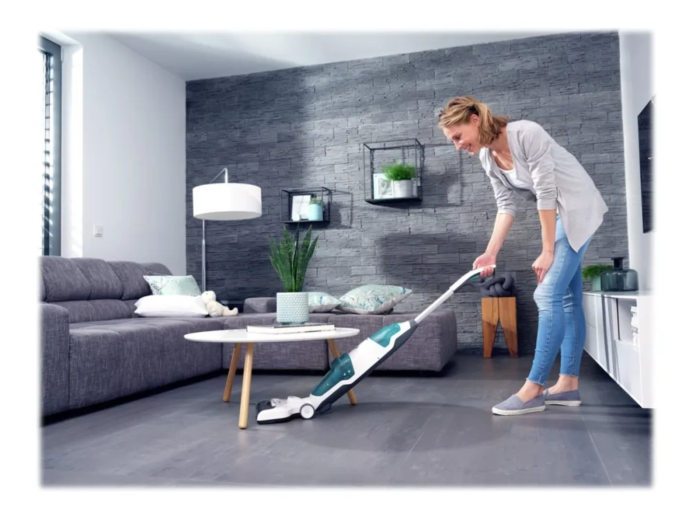 LEIFHEIT Regulus Aqua PowerVac, wet and dry vacuum cleaner (white / turquoise)