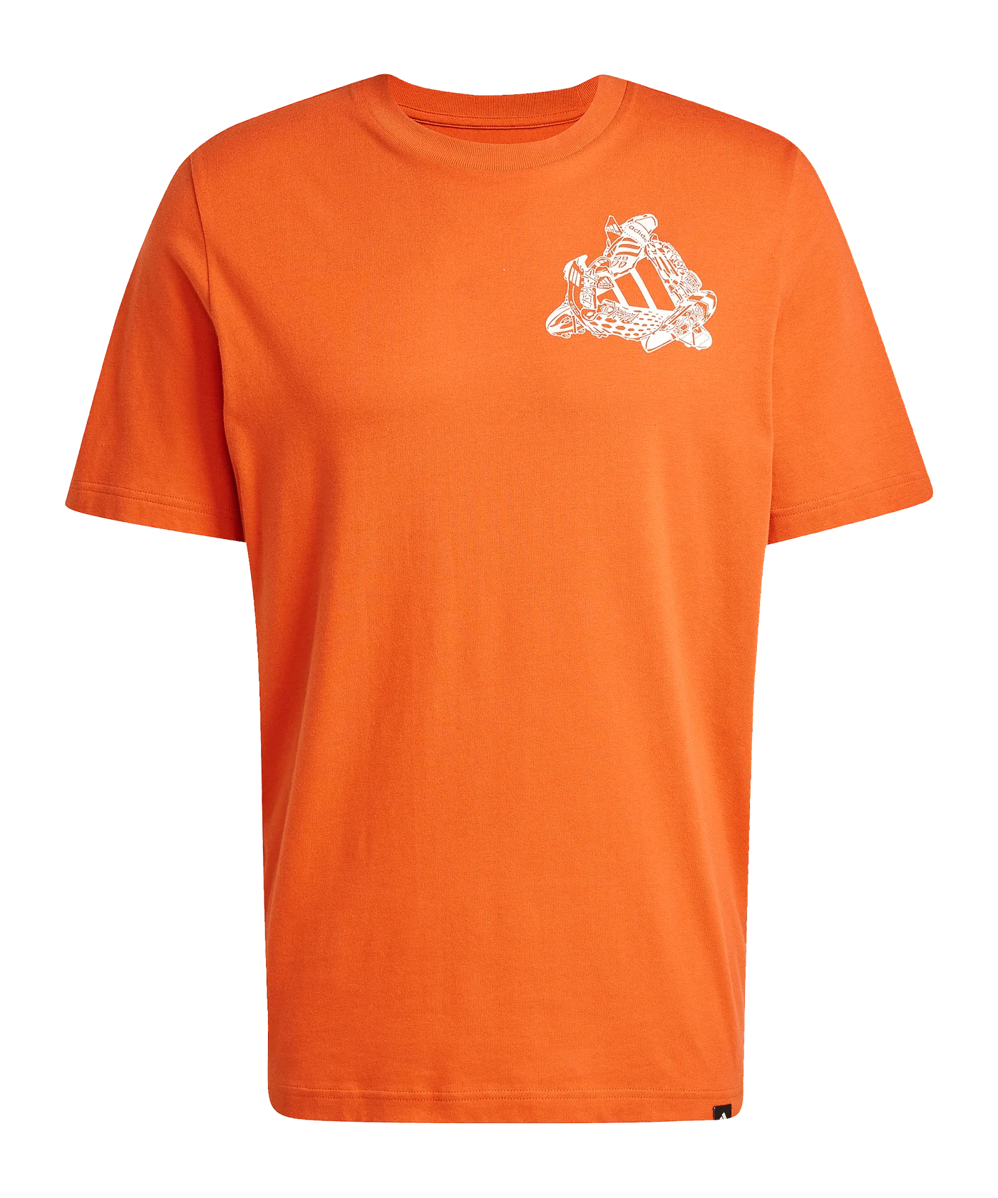 adidas Football Kicks Graphic Tee Red