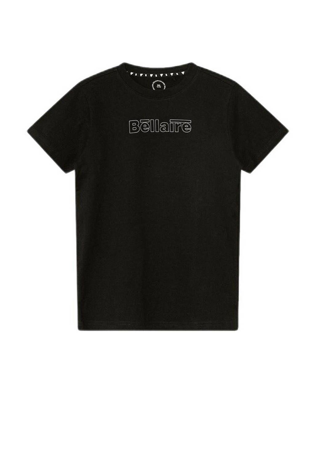 Bellaire T-shirt met logo zwart