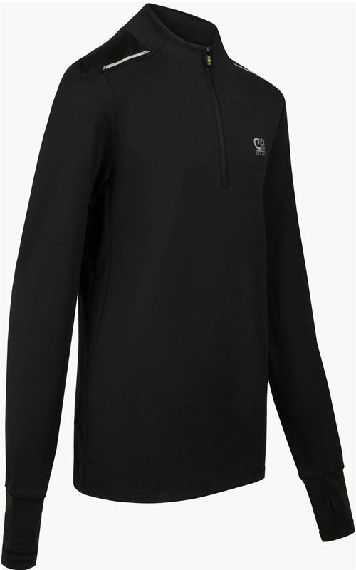 Cruyff - Ametrine Trainingstrui - Zwart - 1/4-Zip - Kids