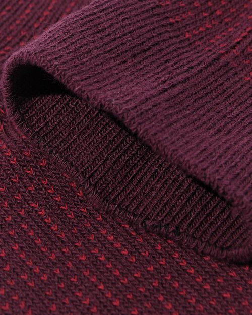 chaussettes homme 1 paire avec point graphique violet foncé