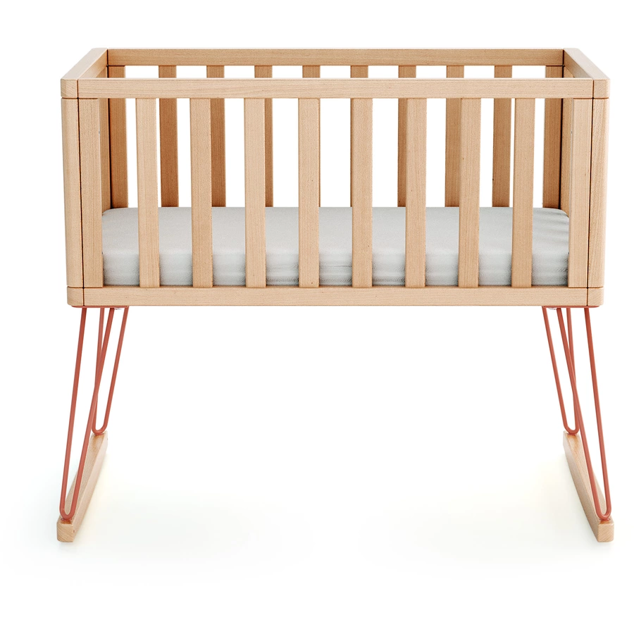 JURABABY Babywiege ONLY 40 x 80 cm Rétro Buche Terrakotta