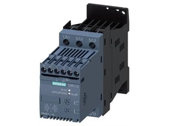 Siemens 3RW3013-1BB04 3RW30131BB04 Enhed til blød start Motorydelse ved 400 V 1.5 kW 480 V Nominel strøm 3.6 A