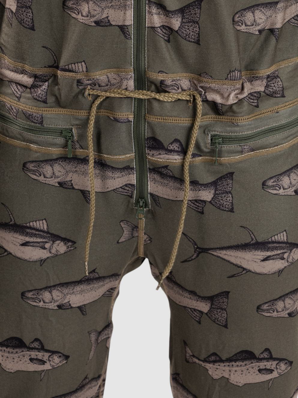 Airblaster Classic Ninja Base Layer Suit olive fish