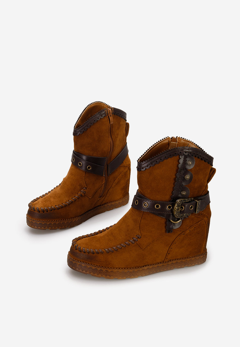 Bottes mocc chameau Hitty