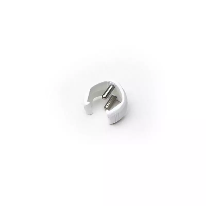 Clip de wishbone UNIFIBERDouble pin locker (hard plastic) Blanc