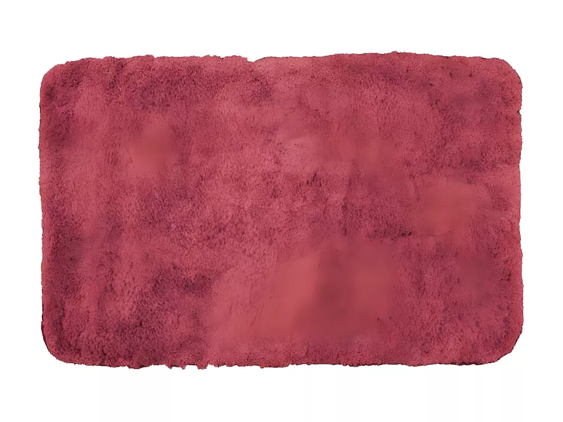 Tapis de Bain 50 x 80 cm Softness Framboise - Microfibre