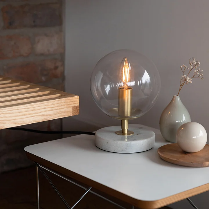Tala - Pluto LED-Leuchtmittel E14 3W, Ø 4,5 cm, transparent gelb