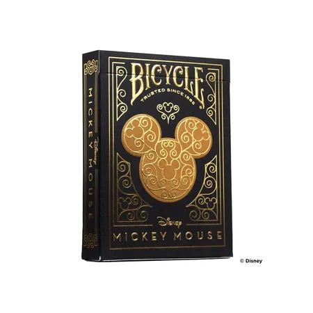 Bicycle® Kartenspiel Disney - Black & Gold Mickey