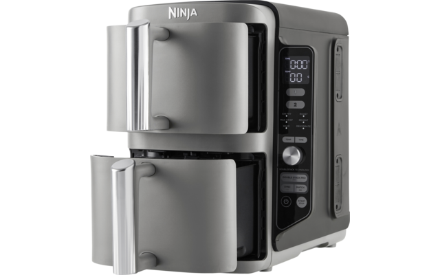 Ninja Double Stack Heißluftfritteuse XL 2 Ebenen 9,5 Liter