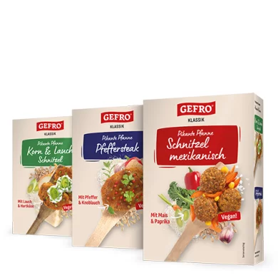 Pikante Pfanne 3er-Set gemischt: Getreidebratlinge mit Dinkel und Grünkern