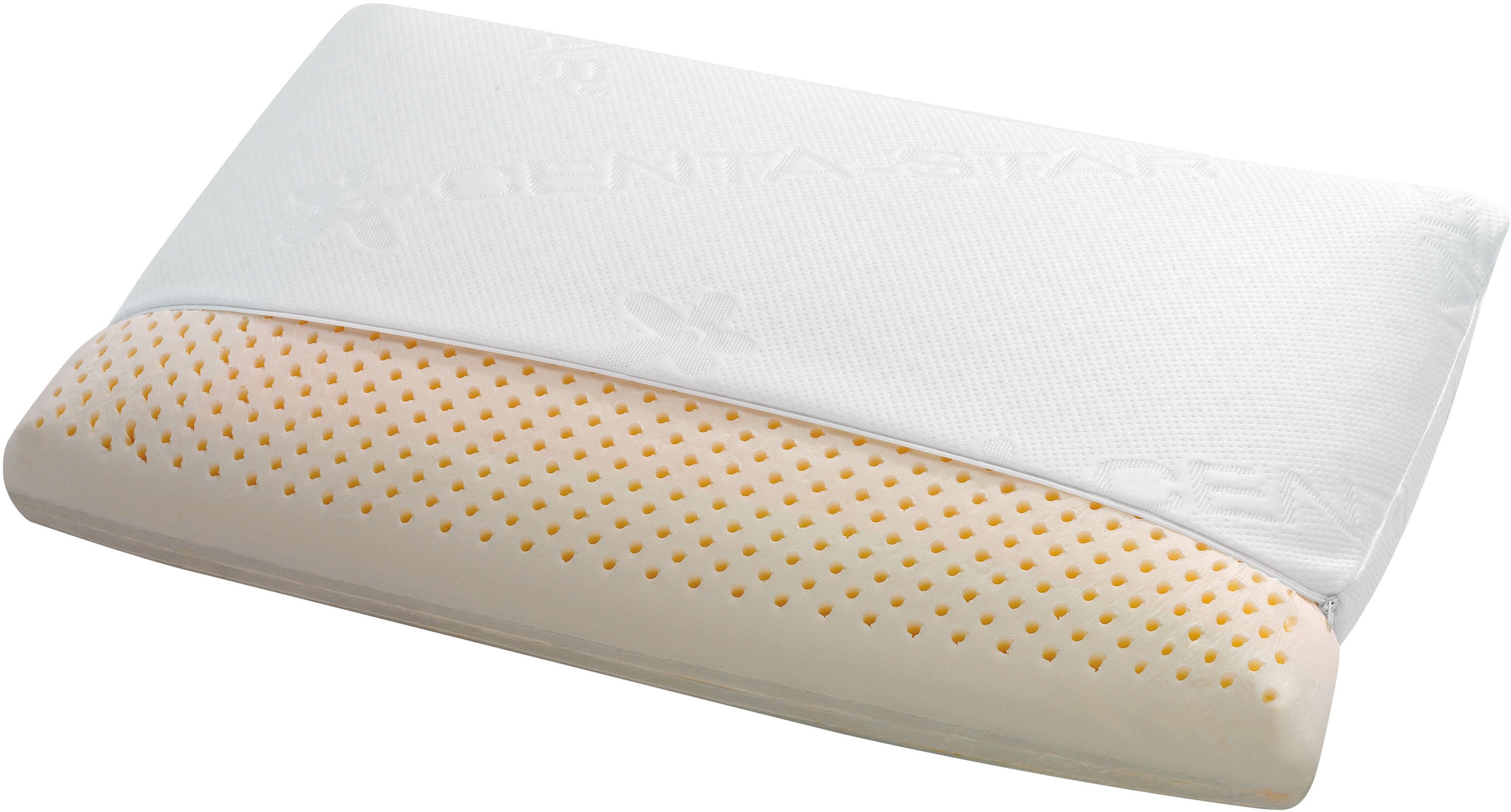 Centa-Star Nackenstützkissen »Nackenstützkissen Comfort Supersoft« Bezug: Baumwolle 1 Stk. tlg. Nackenstützkissen, ideal für Rücken- und Seitenschläfer, 40x80 cm