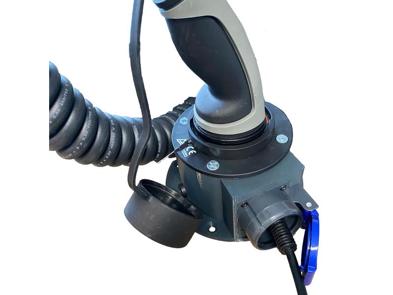 Elektroscout Adapter Typ 2 - T23 CH Steckdose Eignet sich für Ladestationen mit fixem Typ 2 Ladekabel