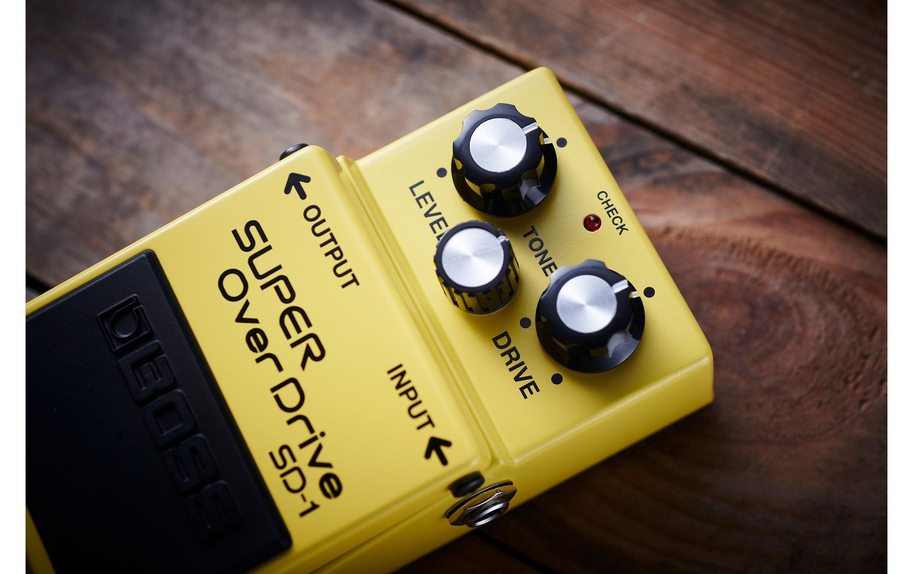 Pedal SD-1Wunderbar verzerrt!