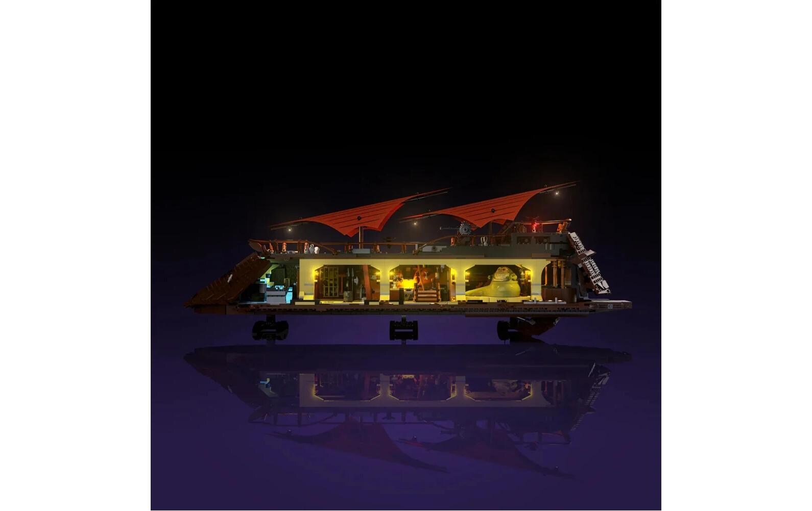 LED-Licht-Set für LEGO® für 75397 SW – Jabbas Segelbarke<br>Beleuchtungs-Kit