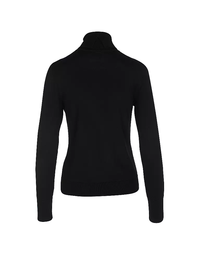 BOSS Rollkragenpullover FASECTA schwarz