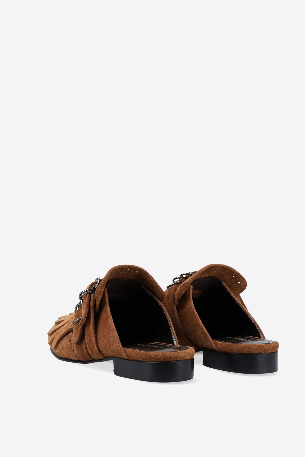 Chivers suede mules