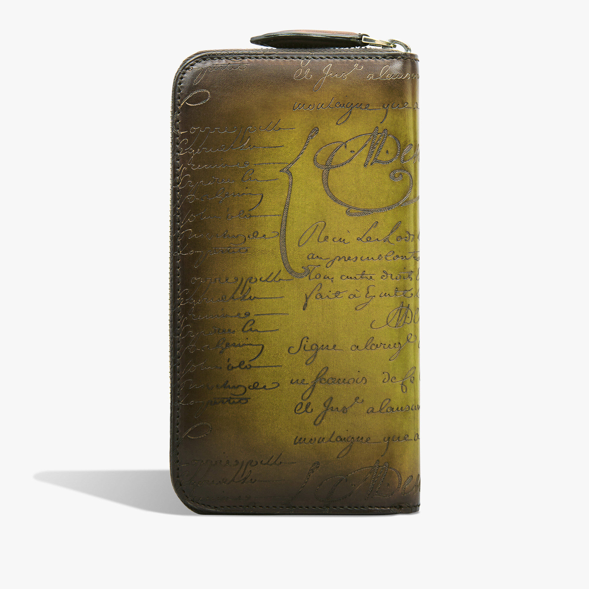 Portefeuille Zippe Itauba Neo En Cuir Scritto