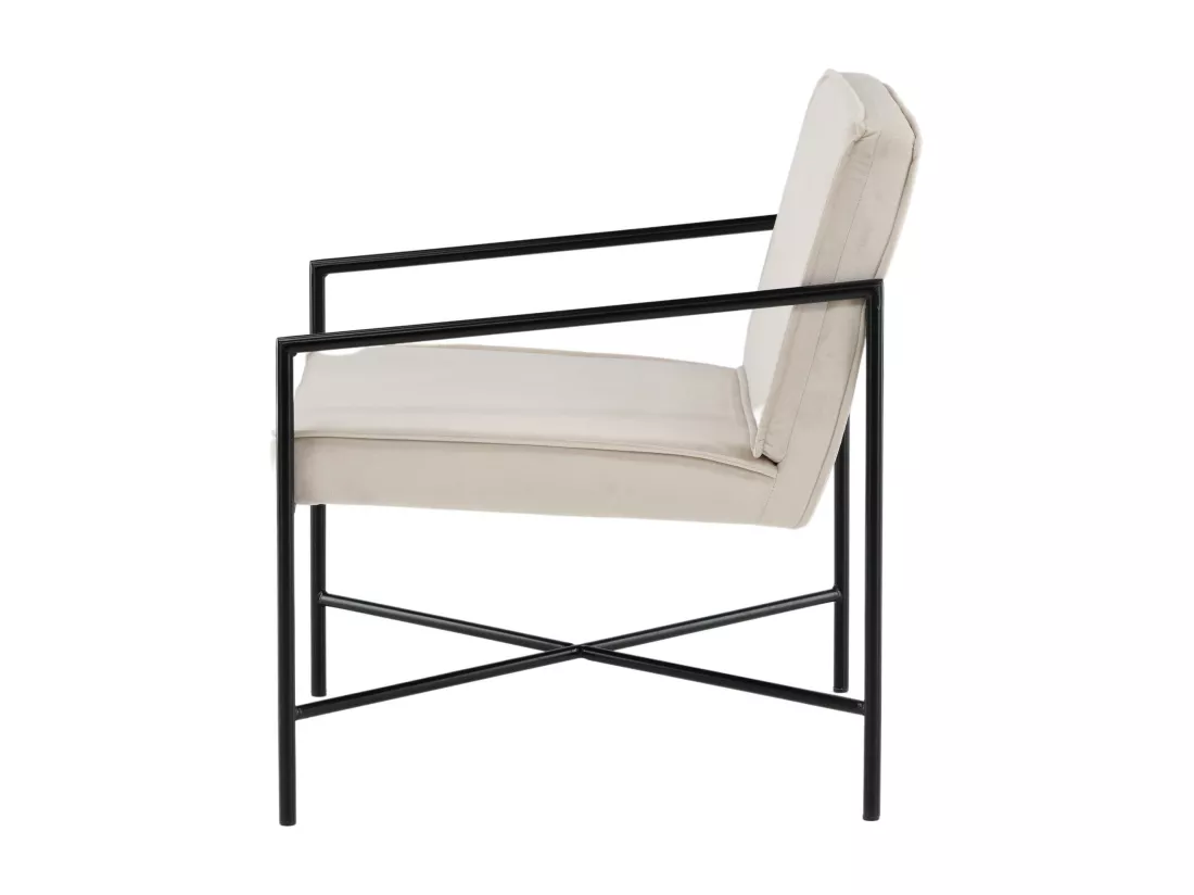 Fauteuil RAKEL AC 1NOS 66x65x78 Beige