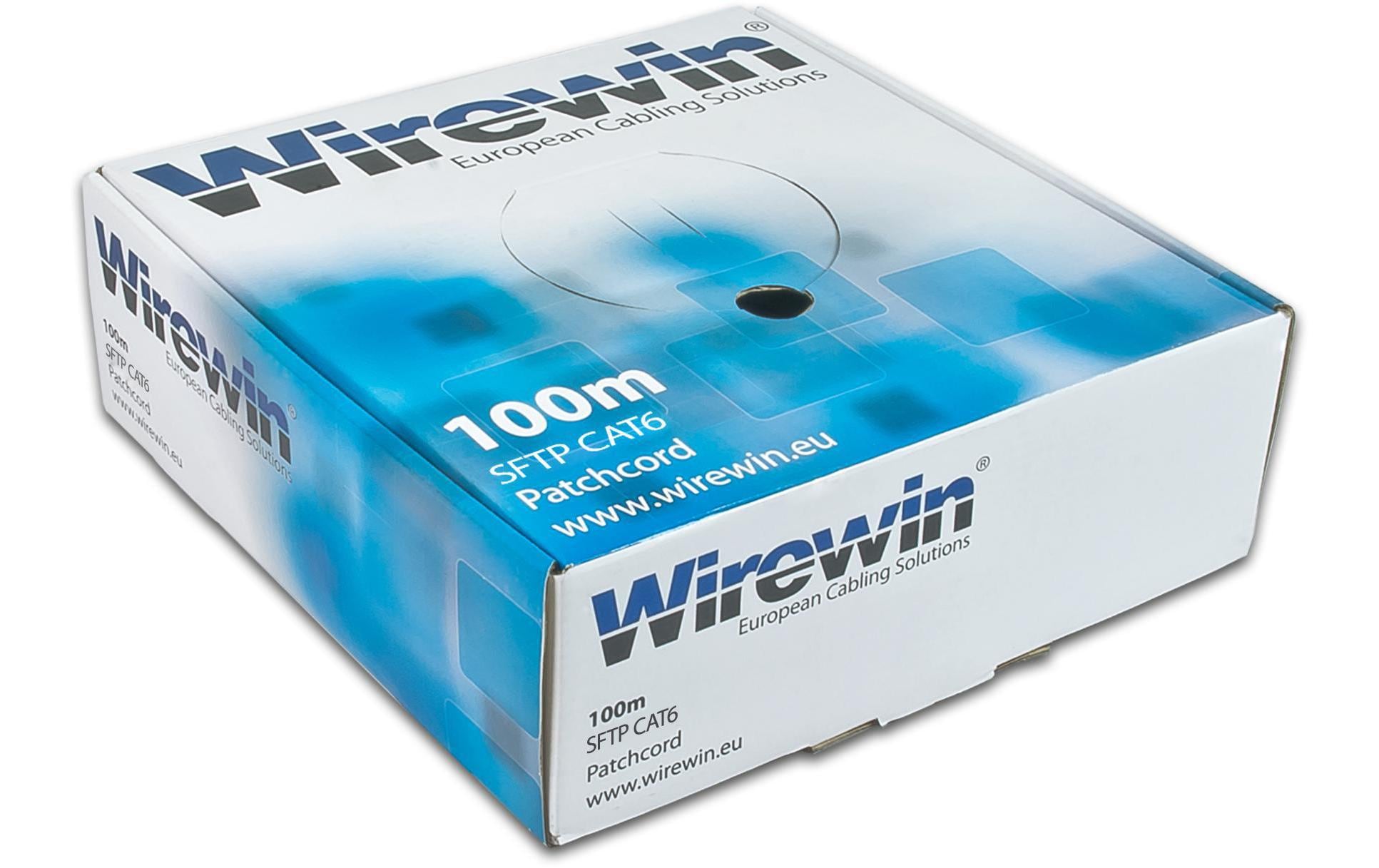 Rangierkabel VKBOX KAT6 PATCH Cat 6, S/FTP, 100 m, Grau<br>KAT6 Patchkabelbox, grau, S/STP