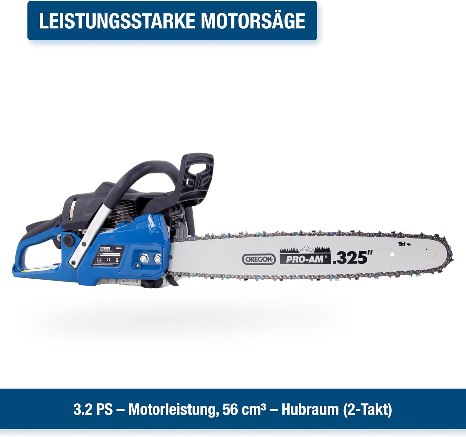HYUNDAI Benzin-Kettensäge CS5620G | 51 cm/20