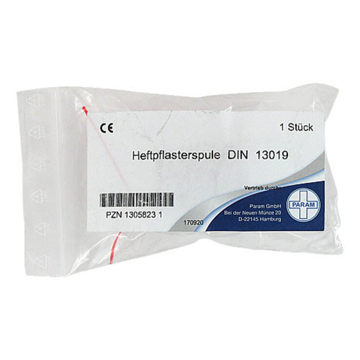 Heftpflasterspule 2,5 cmx5 m DIN 13019 für Verbandk., 1 St