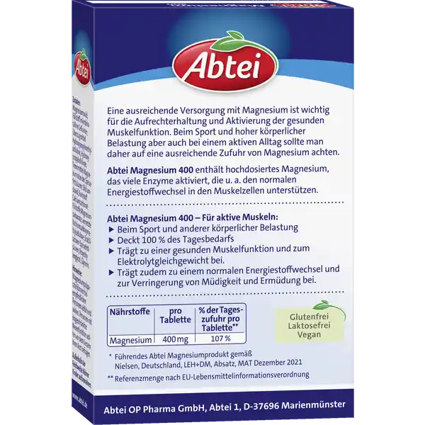 Magnesium 400 hochdosiert