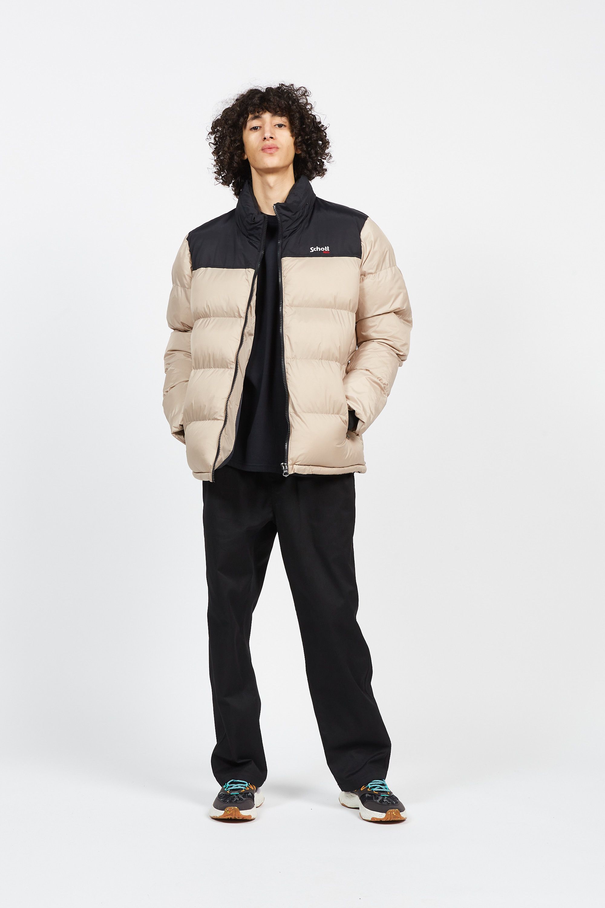 SCHOTT Doudoune UTAH Beige