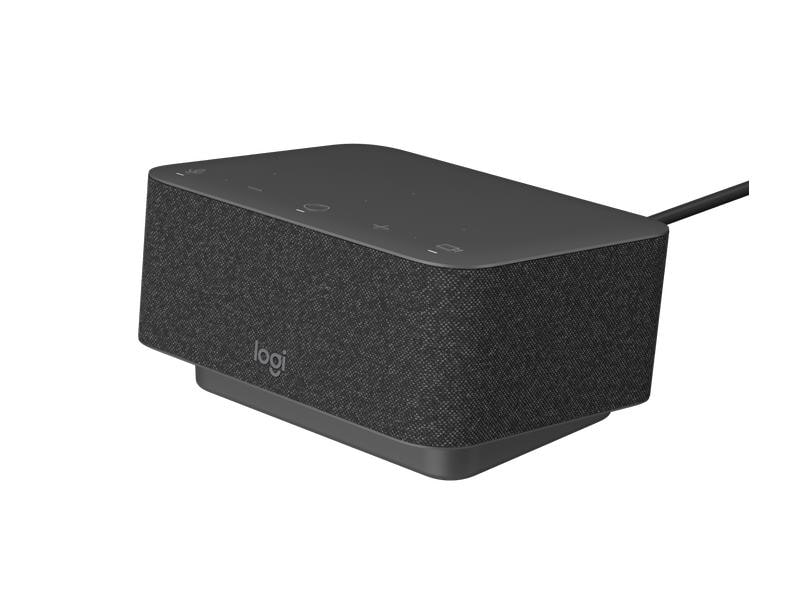 Logitech Dockingstation Logi Dock Graphit UC All-in-One-Dockingstation mit Bedienelementen für Besprechungen und Freisprecheinrichtung