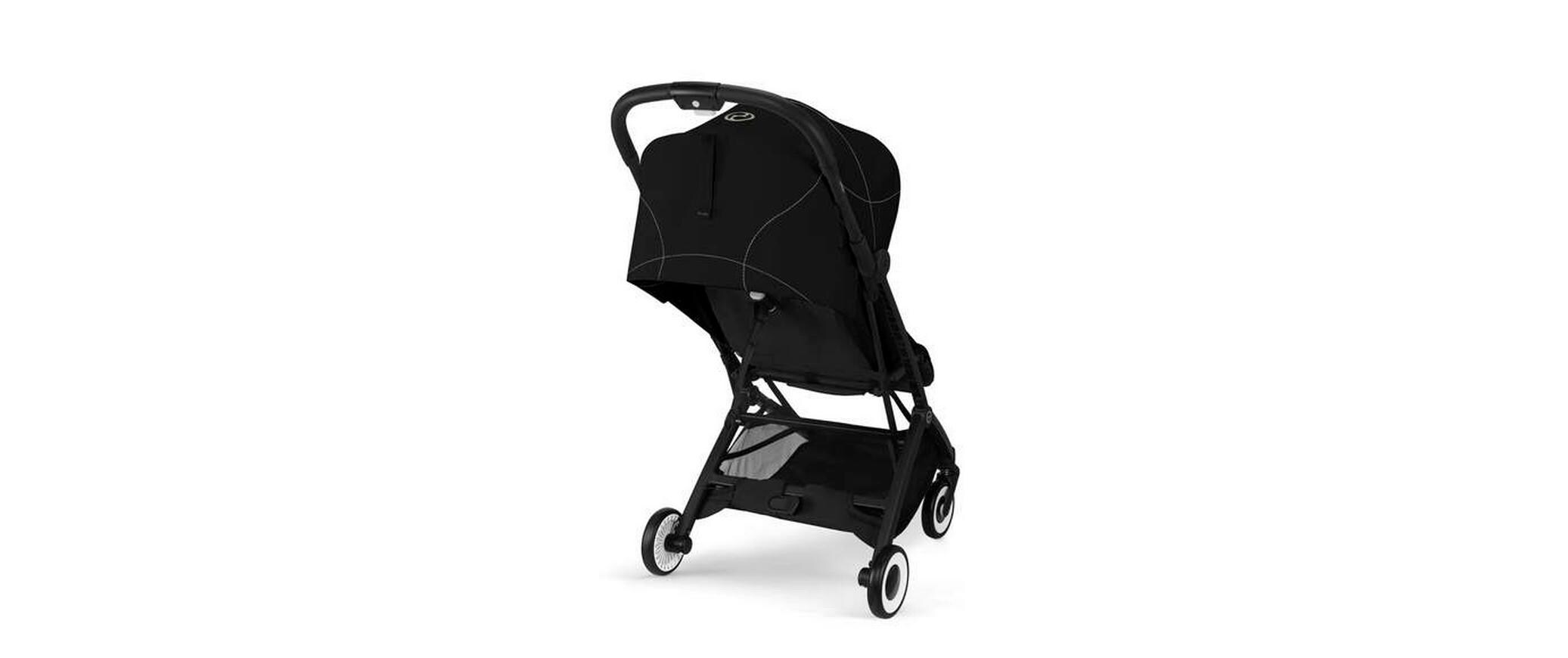 Buggy Orfeo Magic Black<br>Kompakter Reisebuggy mit Handgepäckmasse