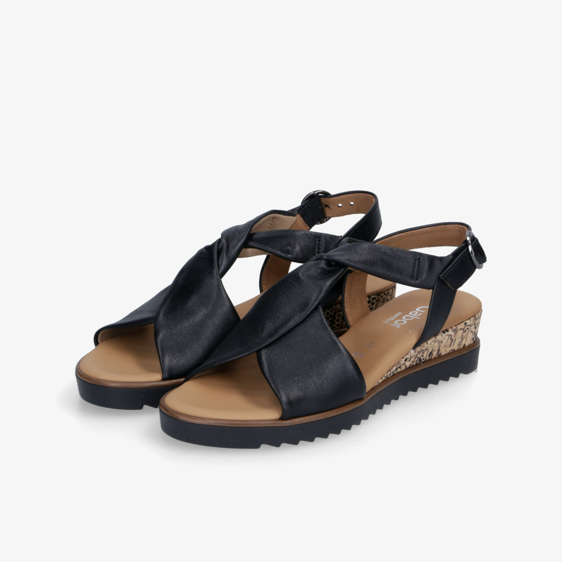 Gabor comfort Damen Sandalen schwarz