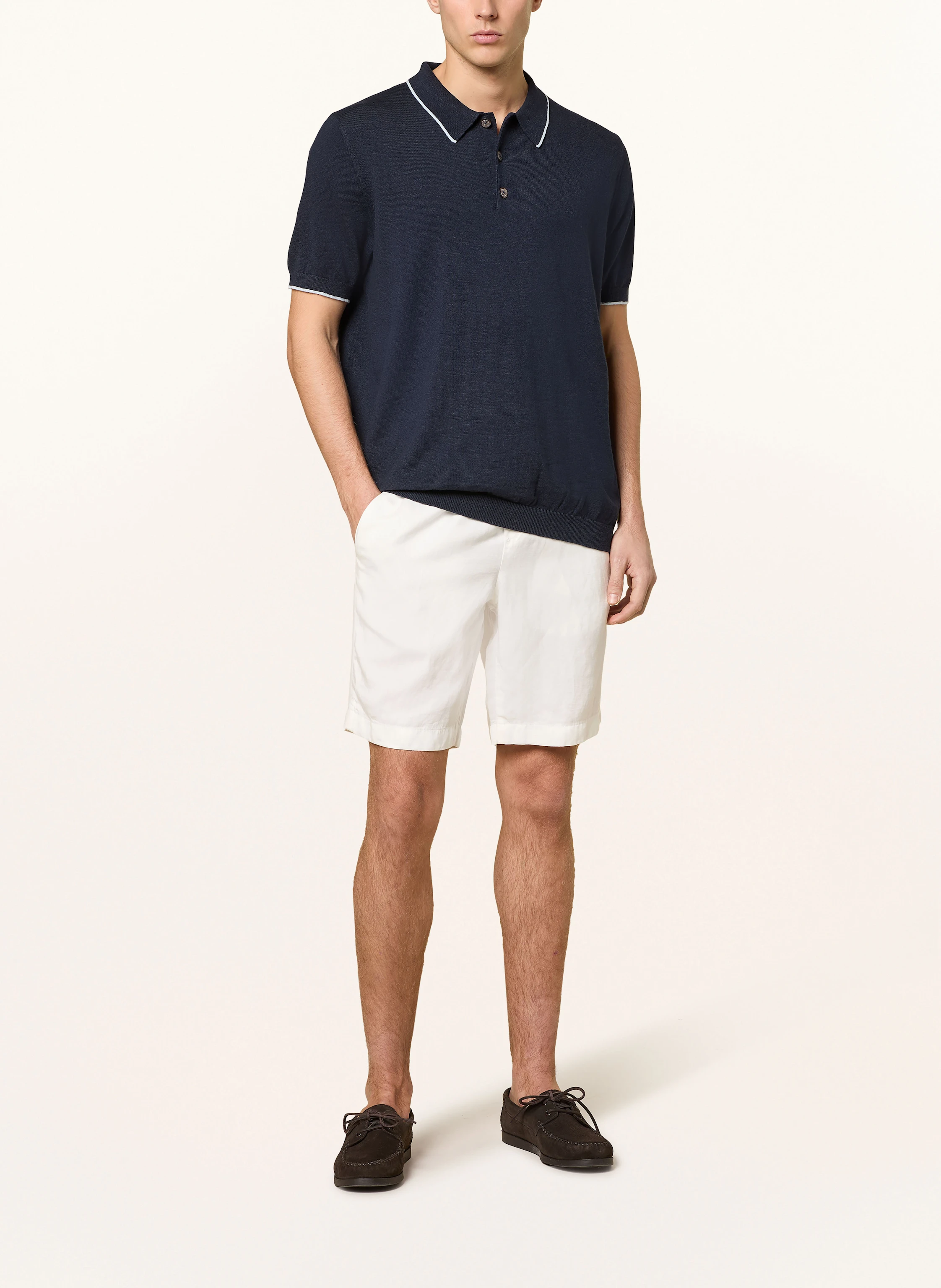 FYNCH-HATTON Strick-Poloshirt