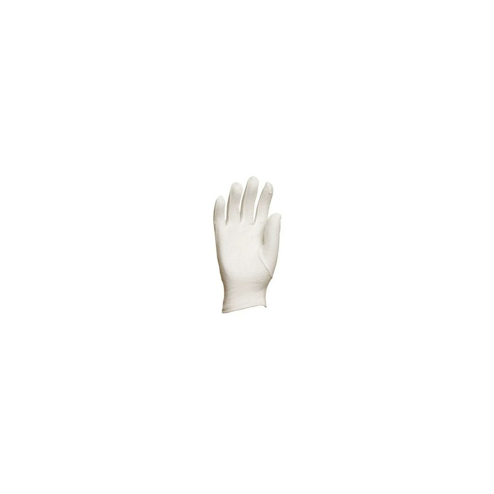 Gants blancs en coton - taille 9