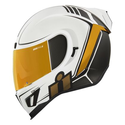 Casque Icon AIRFORM - RESURGENT - Blanc