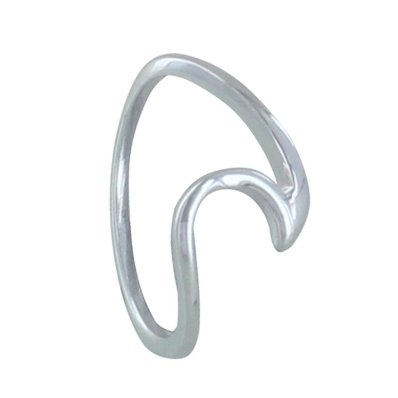 Bague Argent Vague