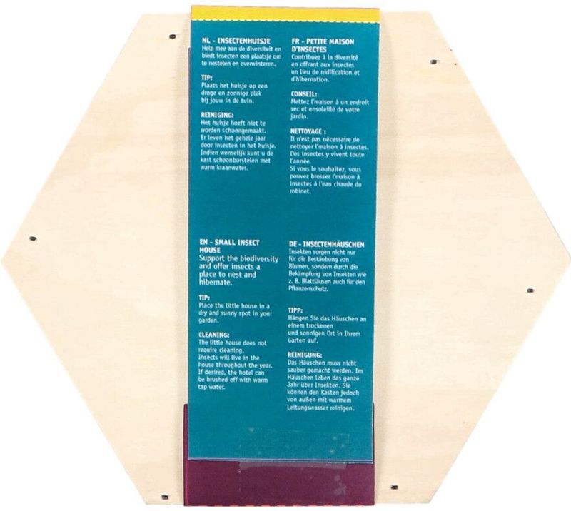 Bûten Home Insectenkast Hexagon Insecten